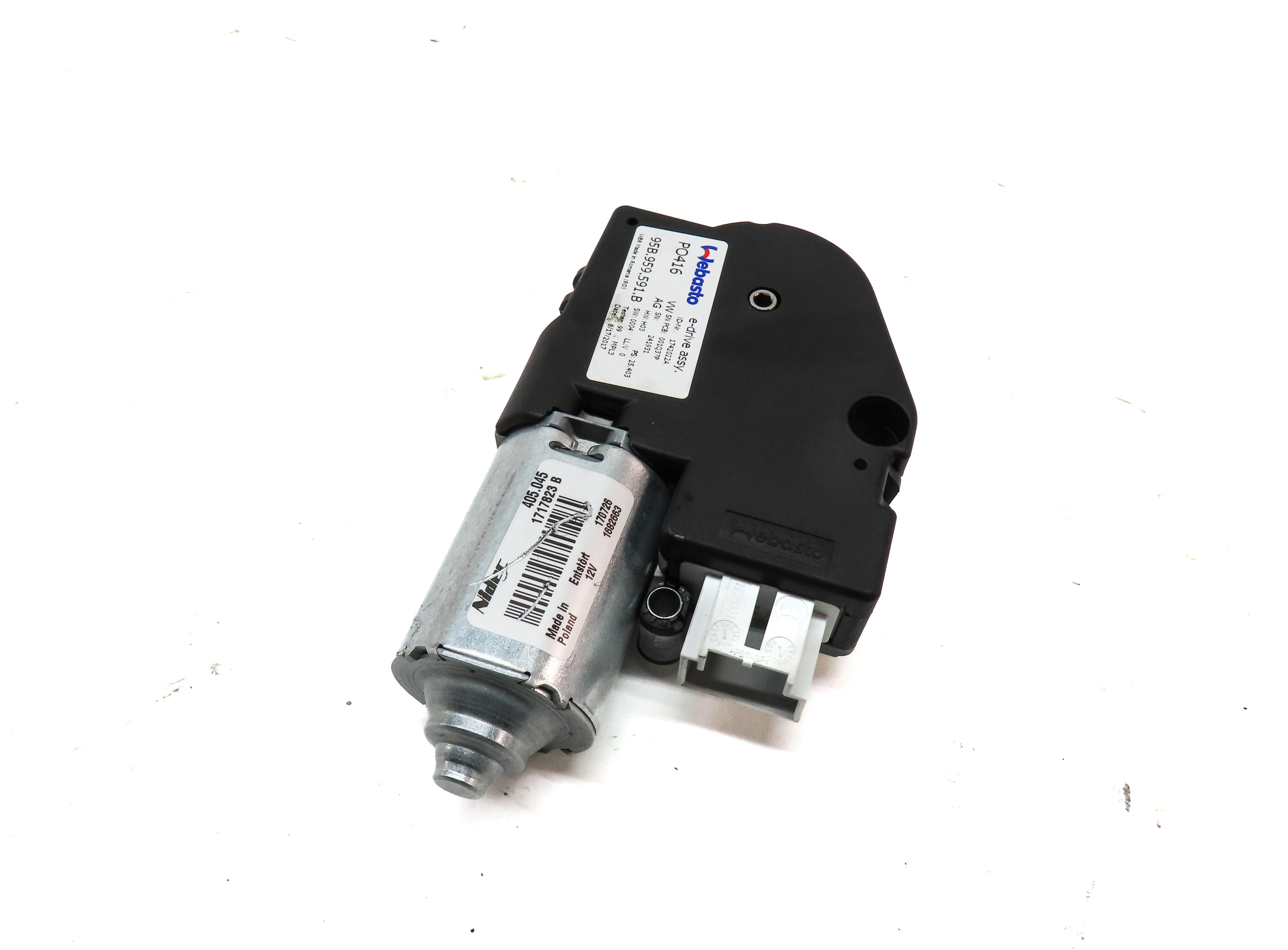 2015-2024 PORSCHE MACAN (95B) SUNROOF SUN ROOF GLASS OPEN CLOSE MOTOR — exact item pictured
